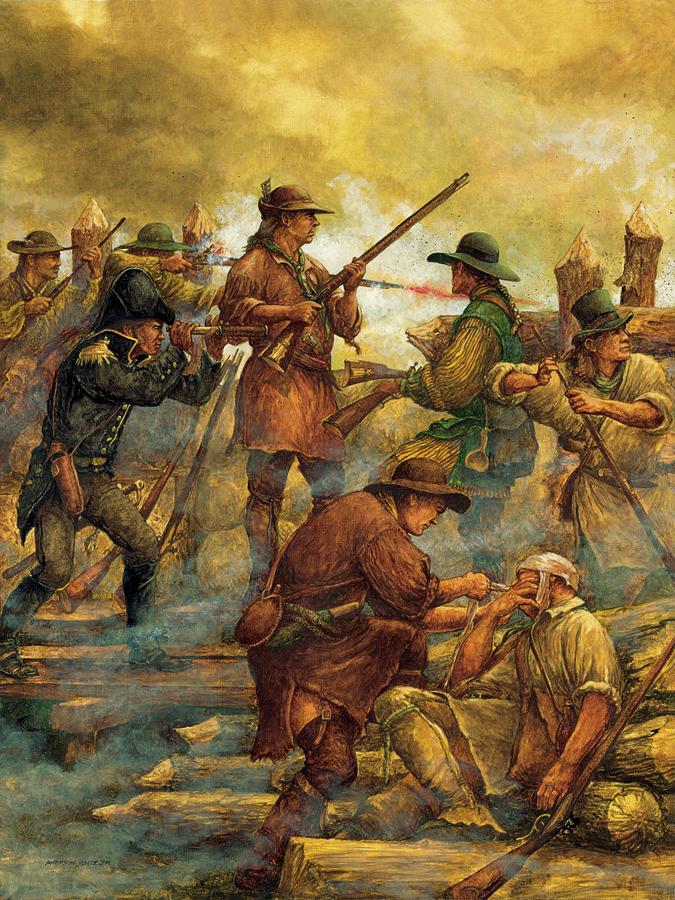 MIKE SEVERS AT THE BATTLE OF NEW ORLEANS